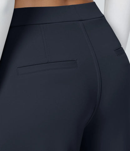 Pantalon Morgan Flex™ Taille Haute à Jambe Droite avec Poches