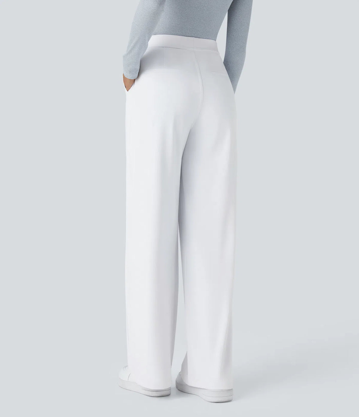 Pantalon Morgan Flex™ Taille Haute à Jambe Droite avec Poches