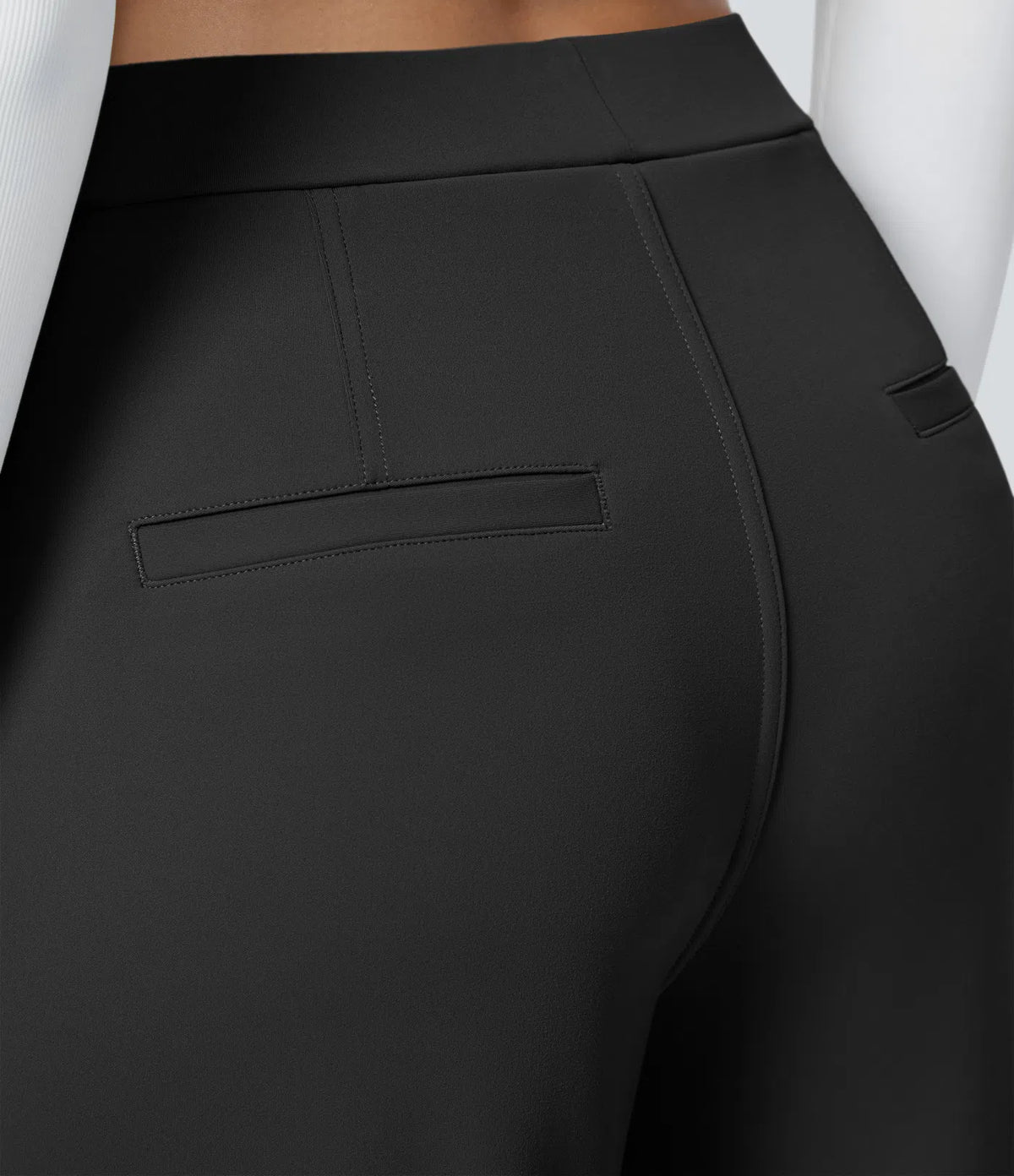 Pantalon Morgan Flex™ Taille Haute à Jambe Droite avec Poches